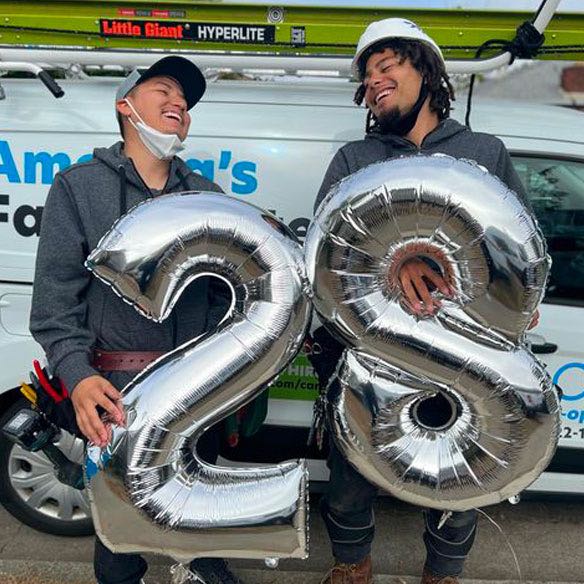 On our 28th birthday, we’re stopping to appreciate what we’ve built.